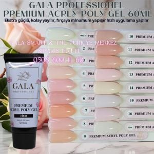 GALA PREMİUM ARCLY POLY JEL 60 ML CLEAR (ŞEFFAF)