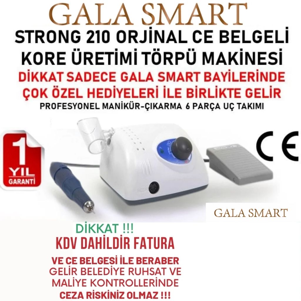 Strong 210 Törpü Cihazı Uçsuz