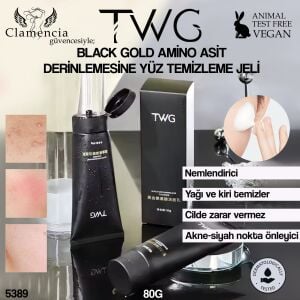 Siyah Amino Asit Yüz Temizleyici 80g