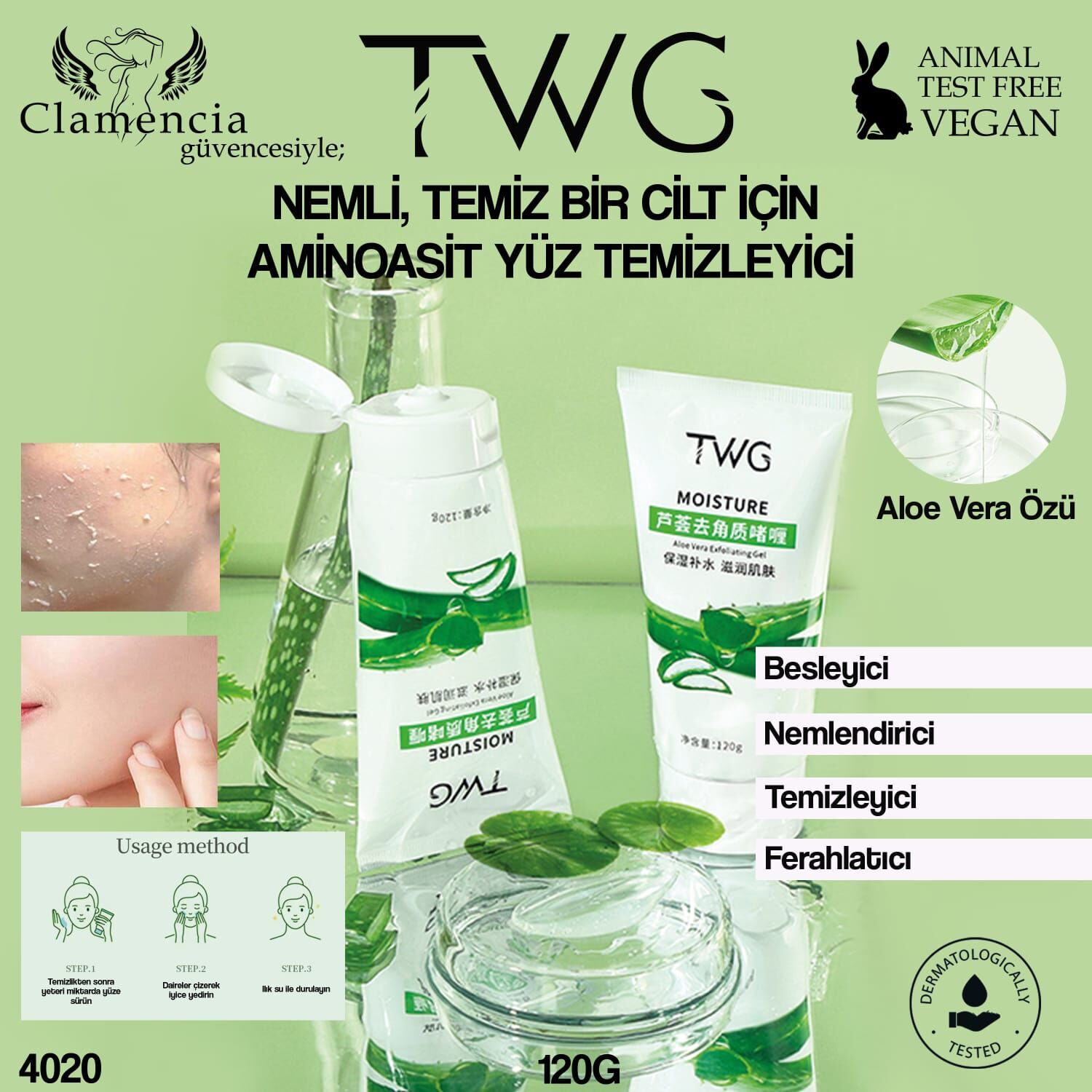 Aloe Vera Peeling Jeli 120G