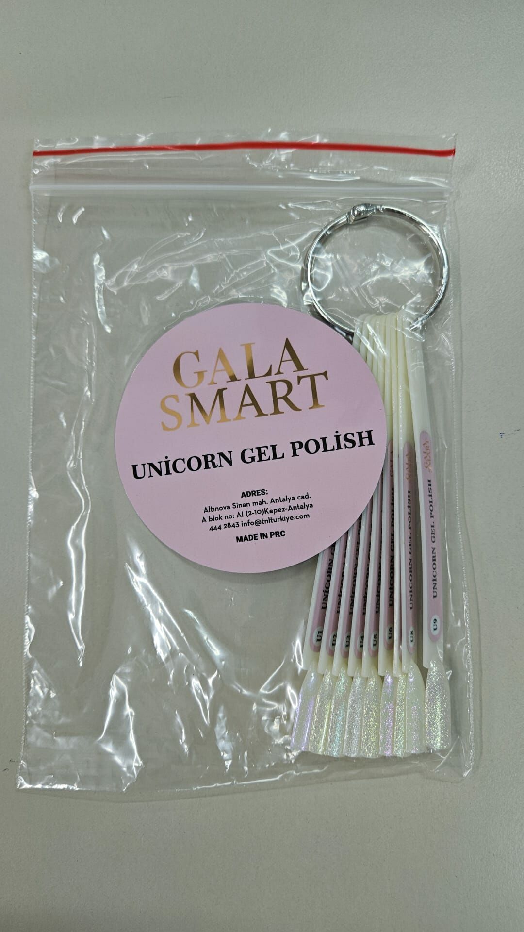 GALA SMART - UNİCORN SERİ RENK KARTELA