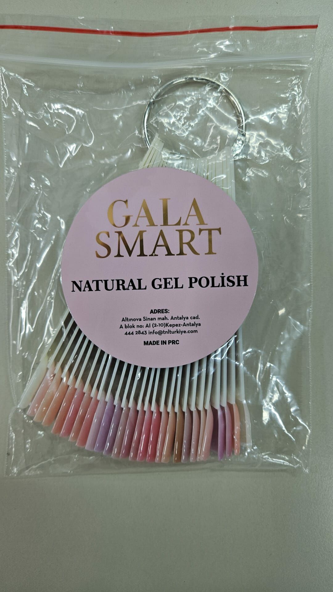 GALA SMART - NATURAL SERİ RENK KARTELA