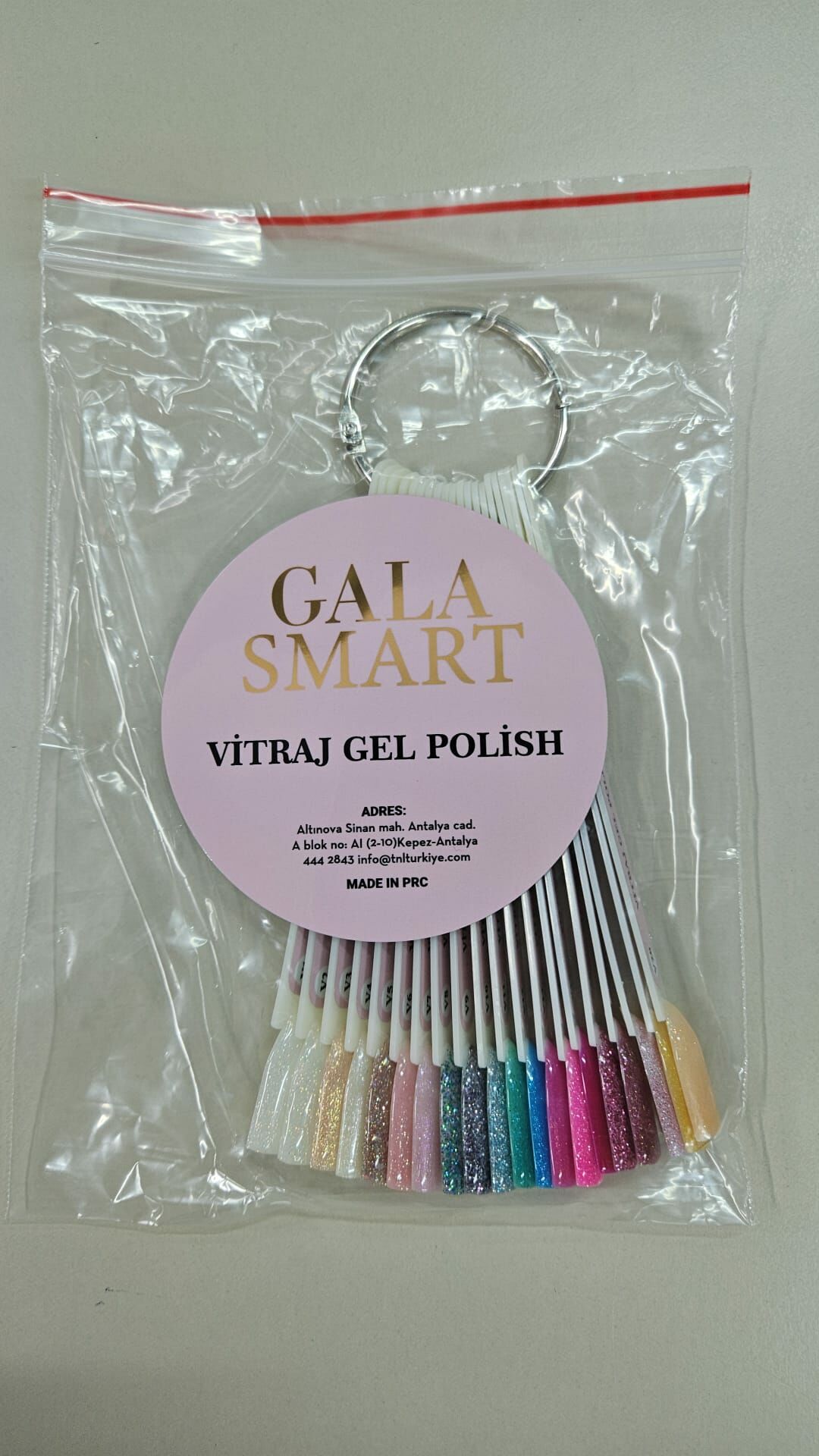 GALA SMART - VİTRAJ SERİ RENK KARTELA