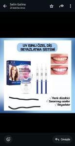 Clamencia UV Işıklı Özel Diş Beyazlatma Kiti