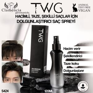 TWG Şekillendirici ve Hacimlendirici Saç Spreyi – 120ml