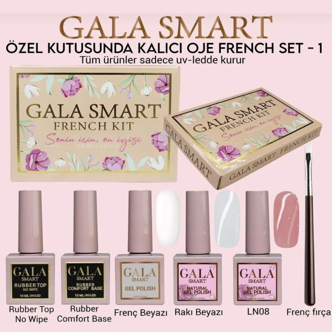 Kalıcı Oje French Set -1