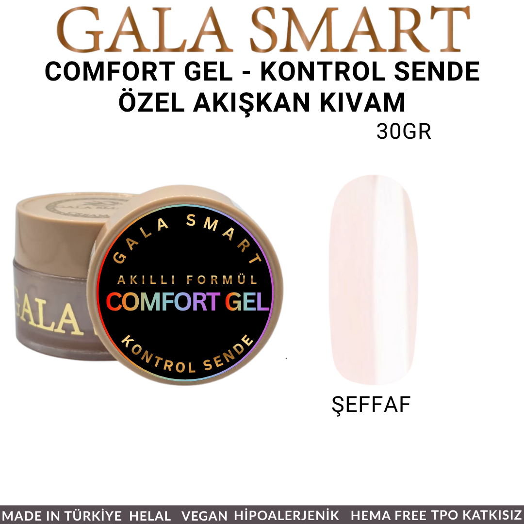 Comfort Gel - Kontrol Sende 30GR - ŞEFFAF