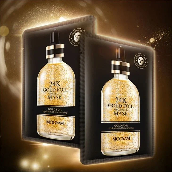 Yüz Maskesi - 24K Altın Hyaluronik Asit