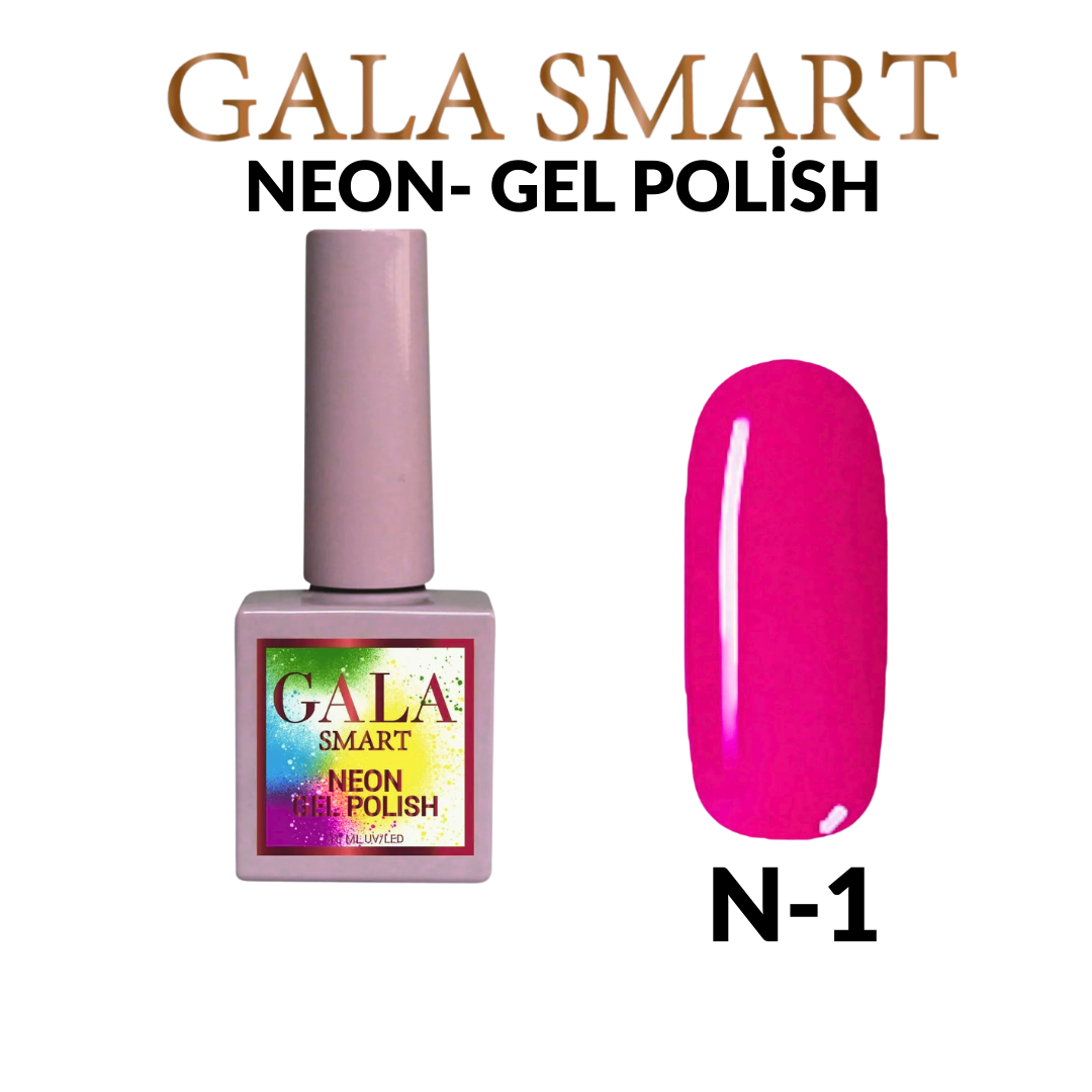 Gala Smart - Neon Kalıcı Oje - N-1