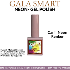 Gala Smart  - Neon Kalıcı Oje - N-4