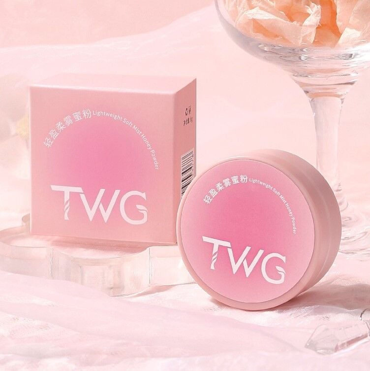 TWG Makyaj Sabitleyici Yüz Pudrası – 6g (Soft Pink)