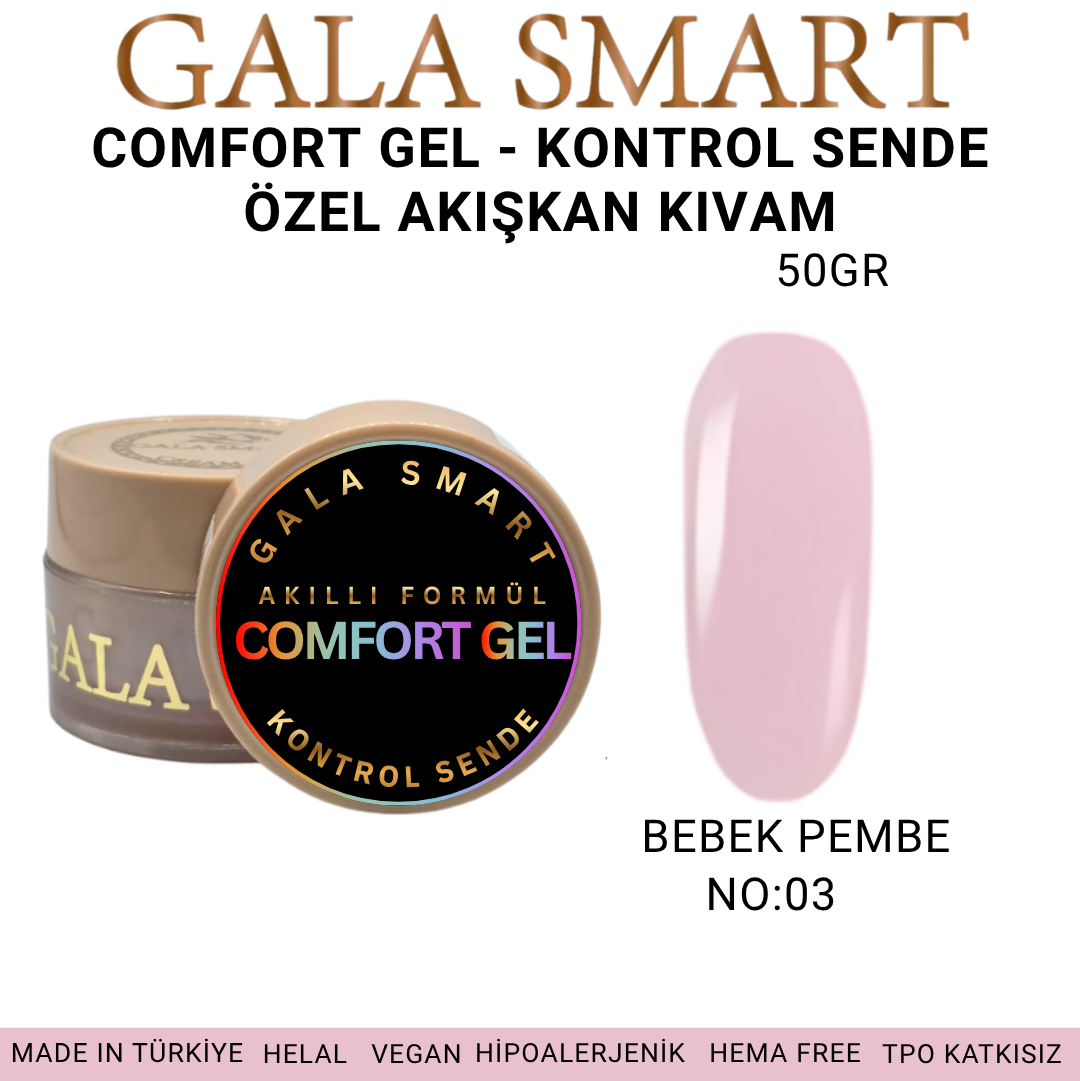 Comfort Gel - Kontrol Sende 50GR - NO:03