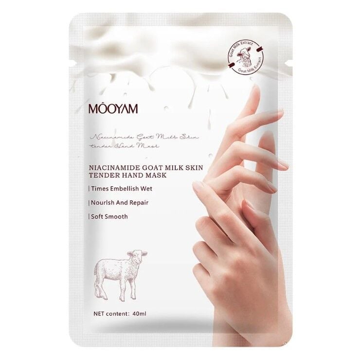 Mooyam Niacinamide Keçi Sütlü Besleyici El Maskesi – 40ml