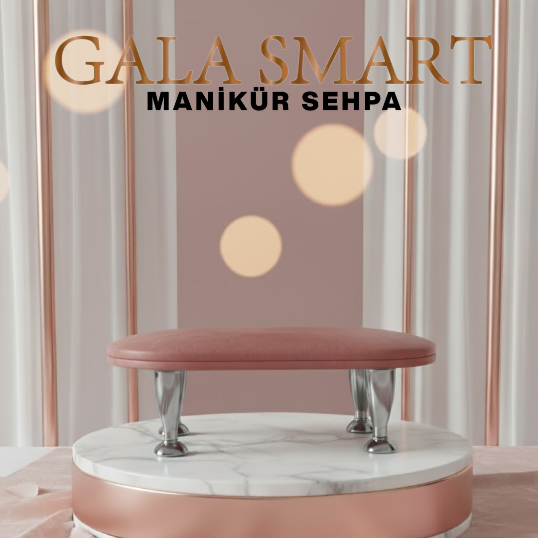 Gala Smart Manikür Sehpası Küçük (Pembe)