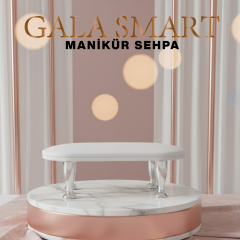 Gala Smart Manikür Sehpası Küçük (Beyaz)