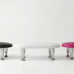 Gala Smart Manikür Sehpası Küçük (Beyaz)