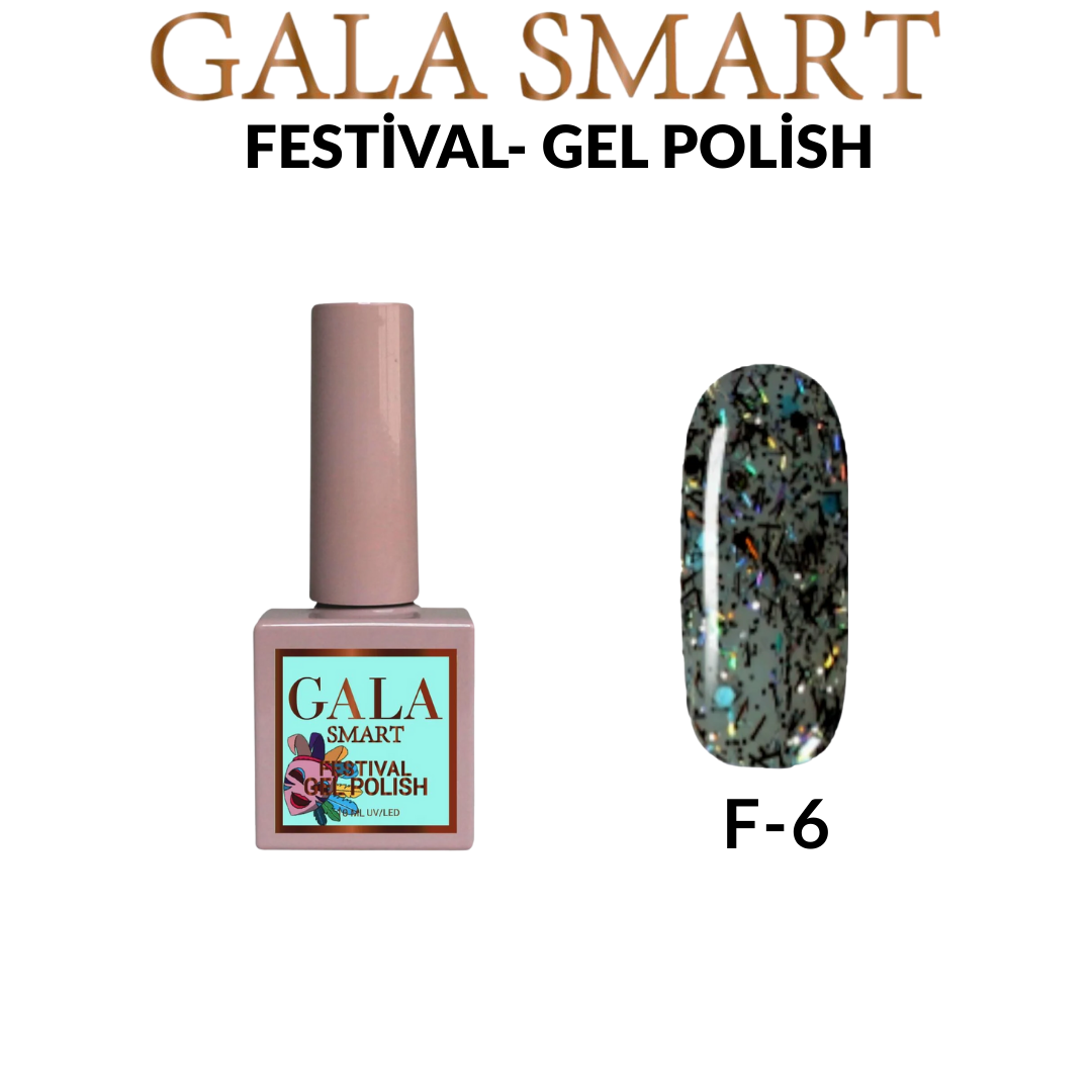 Gala Smart - Festival Kalıcı Oje - F6