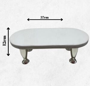 Gala Smart Manikür Sehpası (Beyaz)