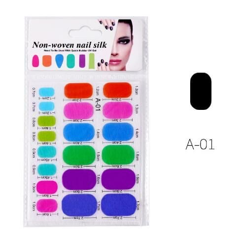 Fiber Protez Tırnak Şablonu Model:A-01