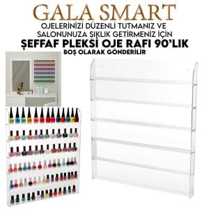 Gala Smart Oje Rafı (Şeffaf - 90'lı)