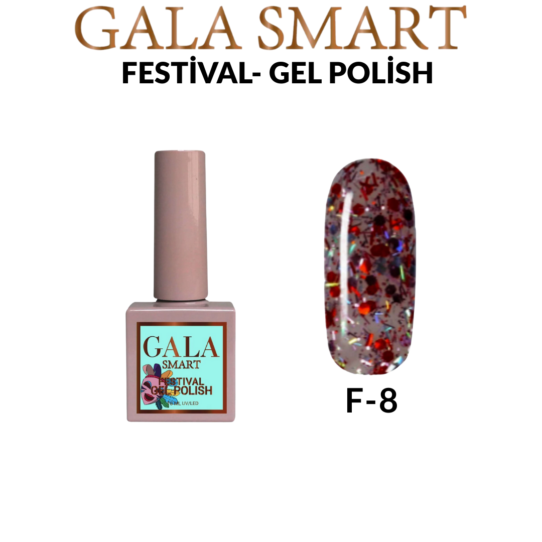 Gala Smart - Festival Kalıcı Oje - F8