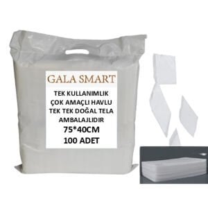 Tek Kullanımlık Havlu 100lü tek tek paketli