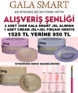 2 Adet 30 Gr Jel Alımına Cream Jel + Fırça Hediye