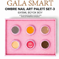Ombre Nail Art Paleti - Set 3