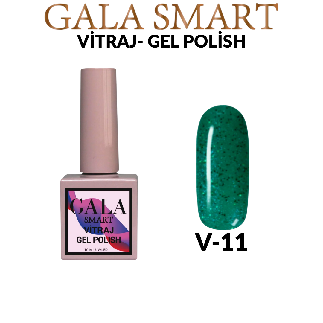 Gala Smart - Vitraj Kalıcı Oje - V11