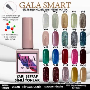 GALA SMART VİTRAJ KALICI OJE 10 ml V16