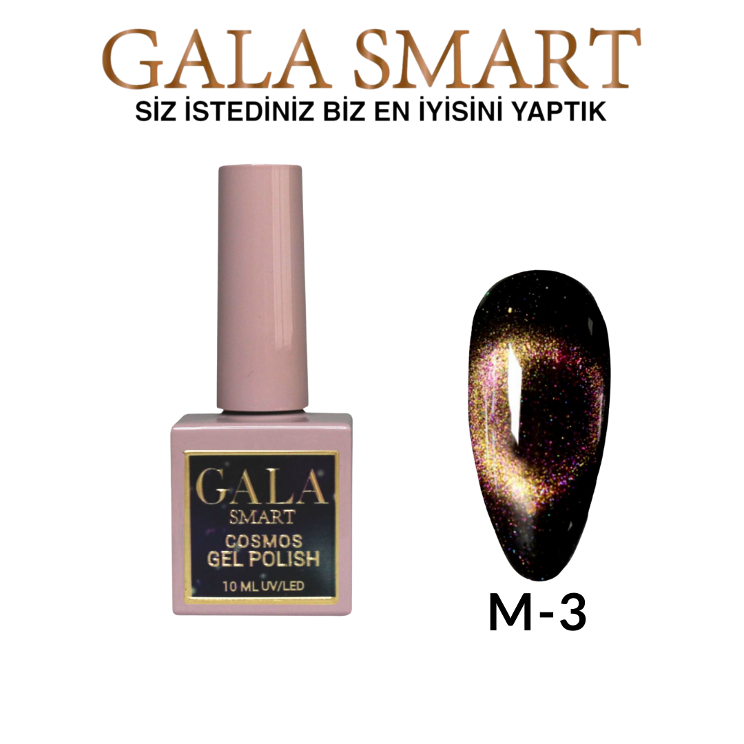 Gala Smart - Cosmos Kedi Gözü Kalıcı Oje - M-3