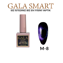 Gala Smart -  Cosmos Kedi Gözü Kalıcı Oje - M-8