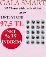 3D Charm Süsleme Nail Art 2829 - Kampanya
