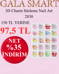 3D Charm Süsleme Nail Art 2830 - Kampanya