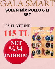 Şölen Mix Pullu Set - Kampanya