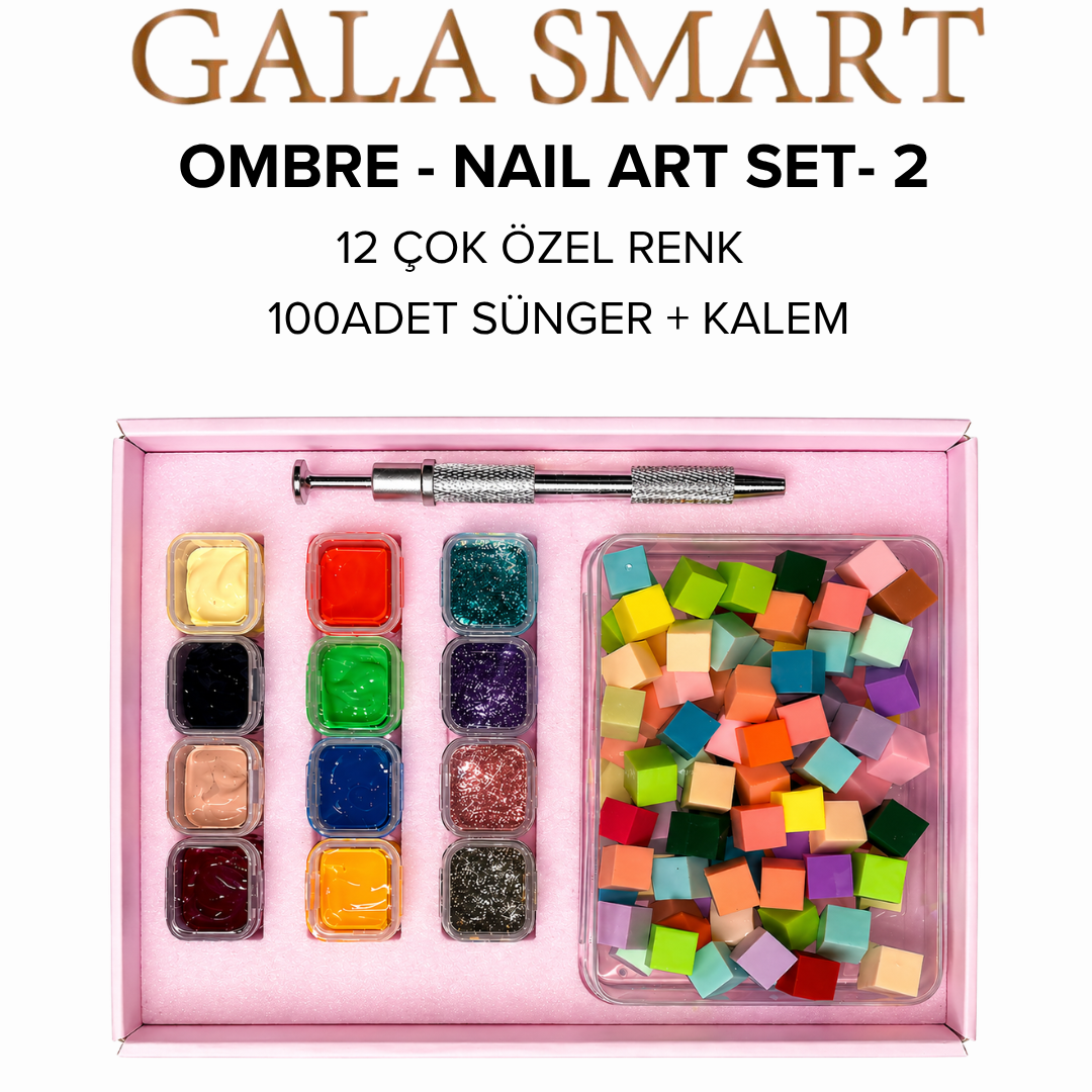 Ombre - Nail Art Set -2
