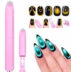 3'ü Bir Arada Çok Şekilli Pembe Mıknatıs / Magnet