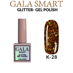 Glitter Kalıcı Oje - 10 ml K-28