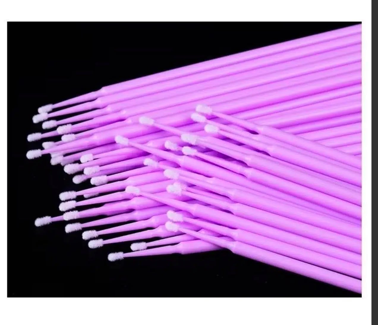 Microbrush Mikro 100'lü Paket - Mor/Pembe