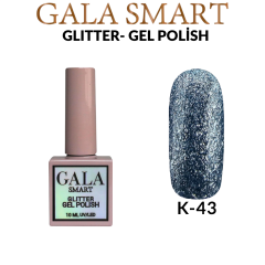 Glitter Kalıcı Oje - 10 ml K- 43