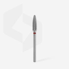 Sert Alaşım Mısır Freze EXPERT, Kırmızı, Çap 4 mm / Çalışma Kısmı 14 mm
