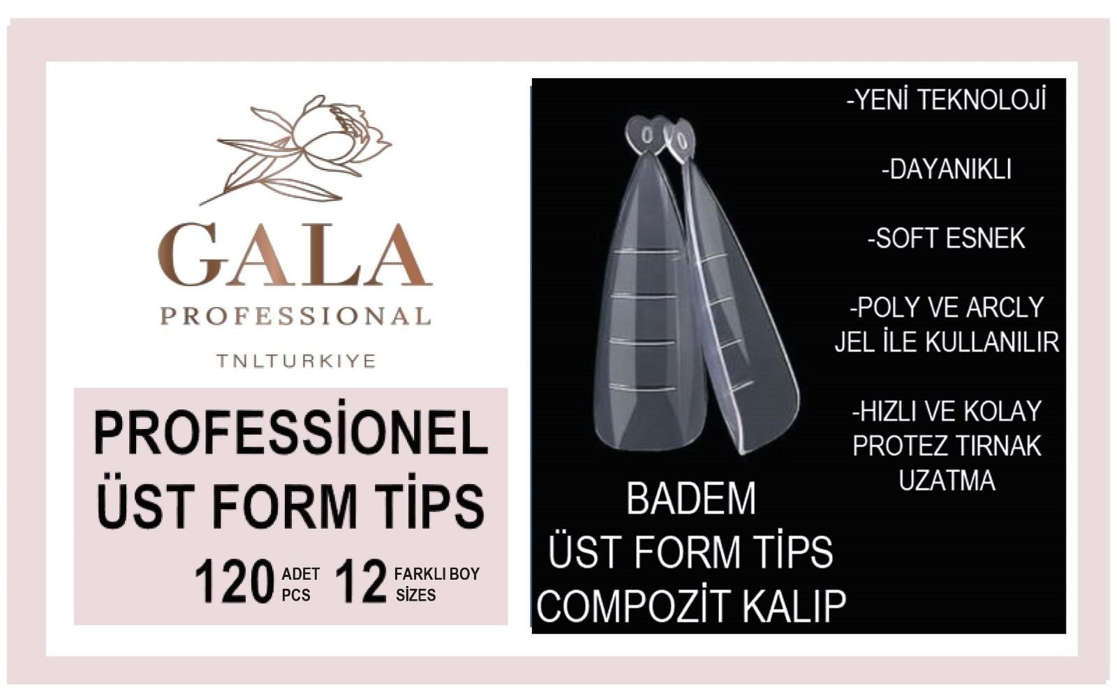 ÜST FORM TİPS - BADEM - 120 Lİ