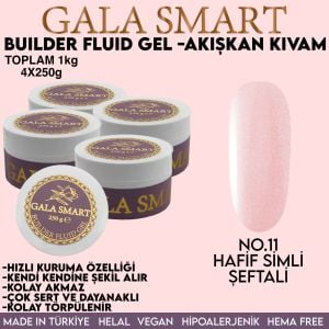 BUİLDER FLUİD GEL - EKO PAKET 1000 G - NO:11
