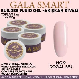 BUİLDER FLUİD GEL - EKO PAKET 1000 G - NO:09