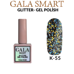 Glitter Kalıcı Oje - 10 ml K-55