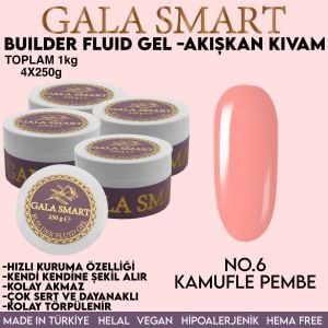 BUİLDER FLUİD GEL - EKO PAKET 1000 G - NO:06