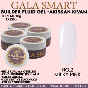 BUİLDER FLUİD GEL - EKO PAKET 1000 G - NO:02