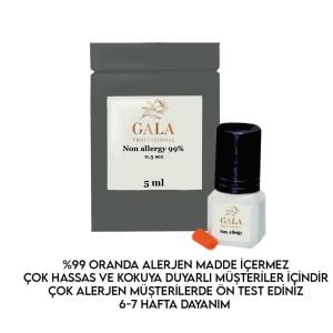 İPEK KİRPİK YAPIŞTIRICI - NON ALLARGY 0.5 Saniye 5 ml