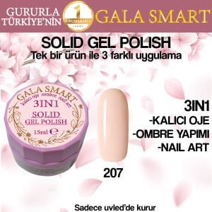 GALA SOLID GEL POLISH 15 ML NO 207