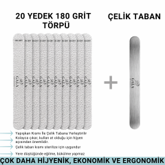 Gala Smart Düz Çelik Taban + 20 Yedek (180 Sertlik)